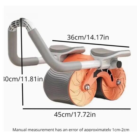New In Box Automatic Rebound Abdominal Roller With Elbow Support - Picture 2 of 10